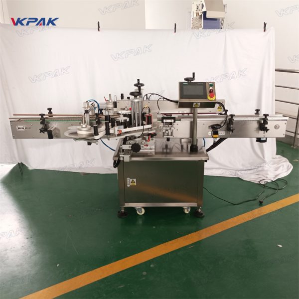 VK-BCL-2C Automatic Carton Box Double Corner Wrap Tamper-Evident Labeling Machine