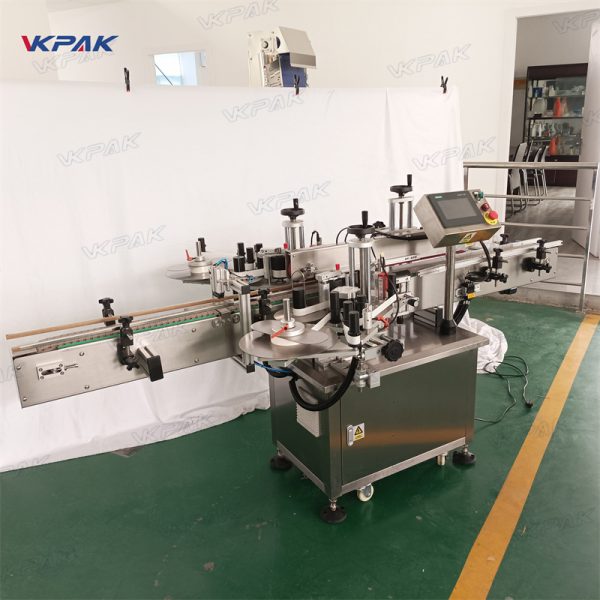 VK-BCL-2C Automatic Carton Box Double Corner Wrap Tamper-Evident Labeling Machine