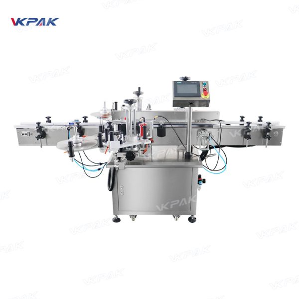 VK-BCL-2C Automatic Carton Box Double Corner Wrap Tamper-Evident Labeling Machine