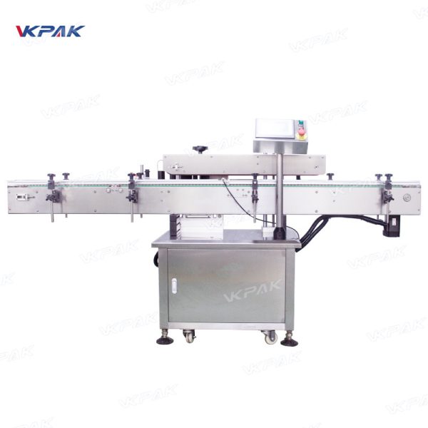 VK-BCL-S Automatic Carton Flat Box Tamper-Proof Corner Wrap Sticker Labeling Machine