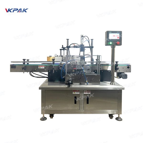 VK-RBWL Vertical Rotating Square Bottle Wrap Around Labeling Machine