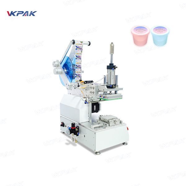 VK-T802 Semi-Automatic Flat Labeling Machine