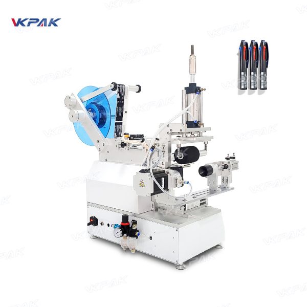 VK-T805 Semi-Automatic Rolling Wrap Around Labeling Machine