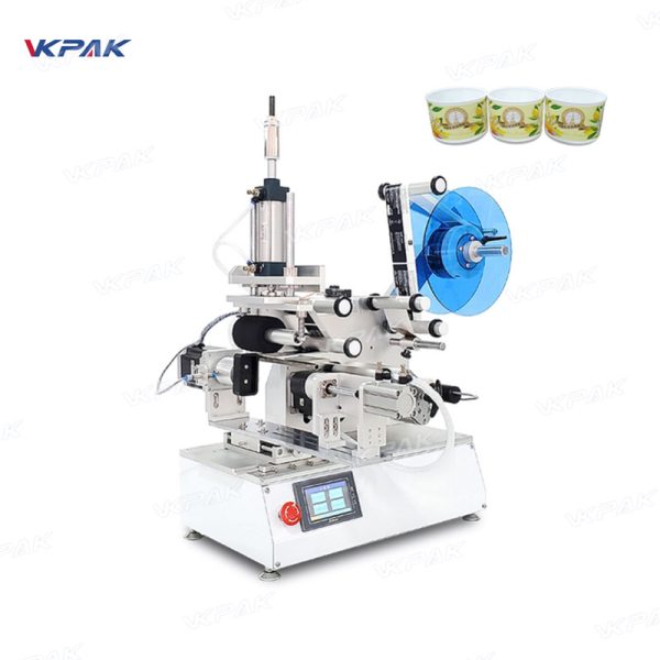 VK-T805 Semi-Automatic Rolling Wrap Around Labeling Machine