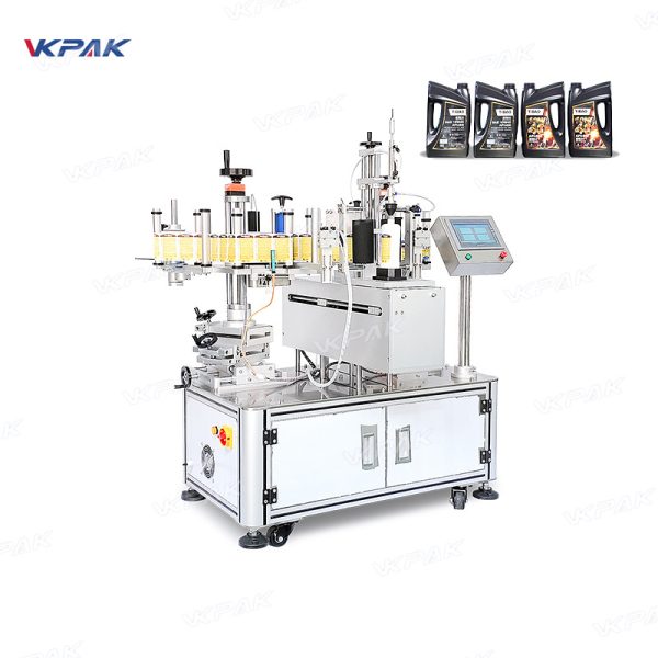 VK-T806 Semi-Automatic Double Side Sticker Labeling Machine