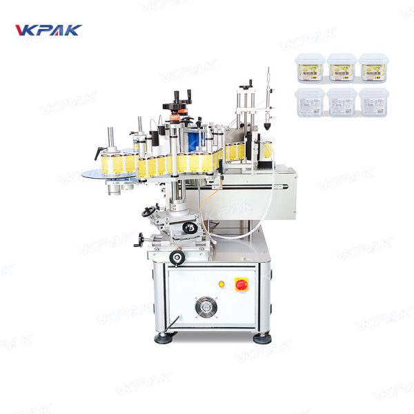 VK-T806 Semi-Automatic Double Side Sticker Labeling Machine