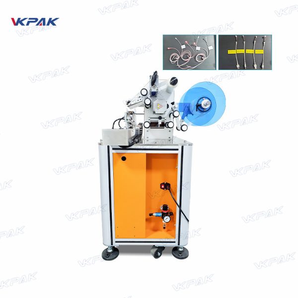 VK-T807 Semi Automatic Cable Folding And Labeling Machine