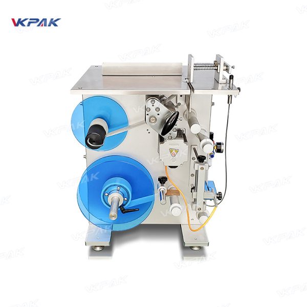 VK-T812 Semi Automatic Corner Wrap Labeling Machine