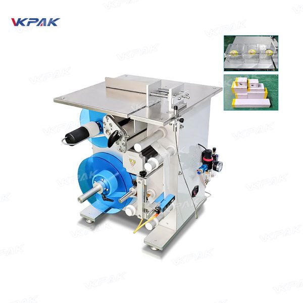 VK-T812 Semi Automatic Corner Wrap Labeling Machine