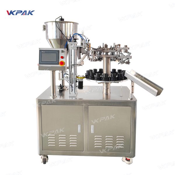 VK-TFS-006A Semi-Automatic Aluminum Metal Tube Toothpaste Filling Sealing Machine