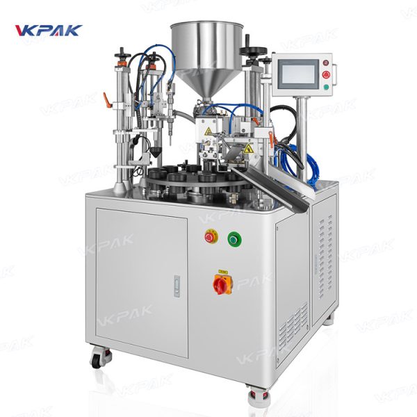 VK-TFS-006U Semi Automatic Ultrasonic Paste Plastic Tube Filling And Sealing Machine