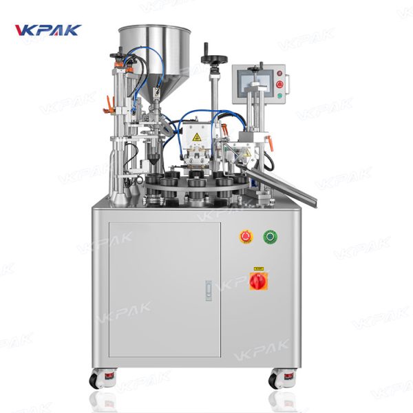 VK-TFS-006U Semi Automatic Ultrasonic Paste Plastic Tube Filling And Sealing Machine