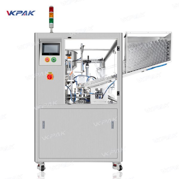 VK-TFS-009U Automatic Ultrasonic Cosmetics Cream Ointment Soft Tube Filling Sealing Machine