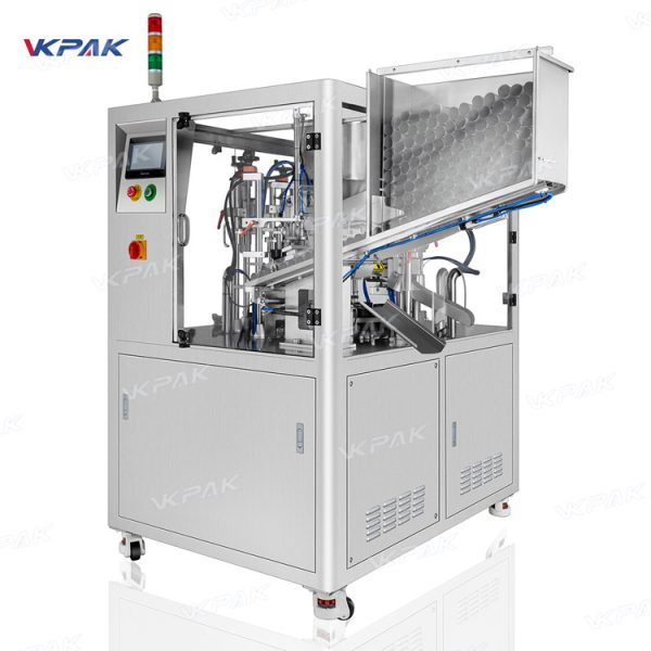 VK-TFS-009U Automatic Ultrasonic Cosmetics Cream Ointment Soft Tube Filling Sealing Machine