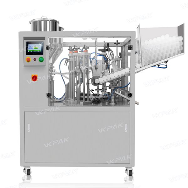 VK-TFS-009UDC Automatic Dual-Chamber Cosmetic Tube Filling Machine