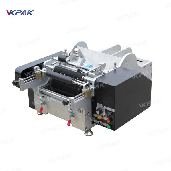 VK-WGL-SA Semi Automatic Wet Cold Glue Labeling Machine